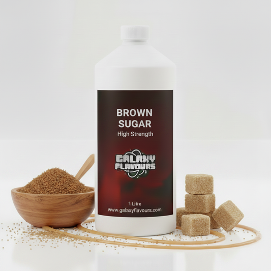 Brown Sugar Food Flavouring - Professional High Strength - 1 Litre