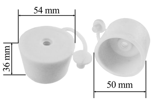 Demijohn Rubber Bung KZ 54 With Cap DIY Workshop Accessory Home and Garden Use