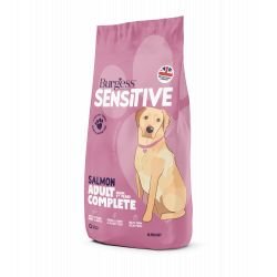 Burgess Sensitive Adult Dog Salmon & Rice 12.5kg