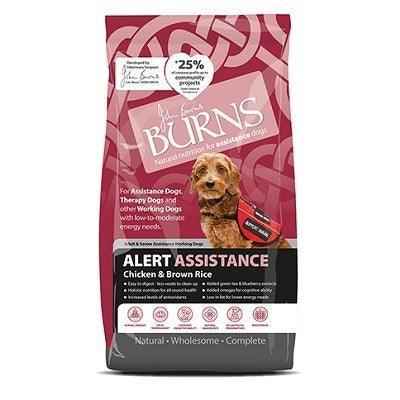 Burns Alert Assistance Chicken & Brown Rice 12kg VAT FREE