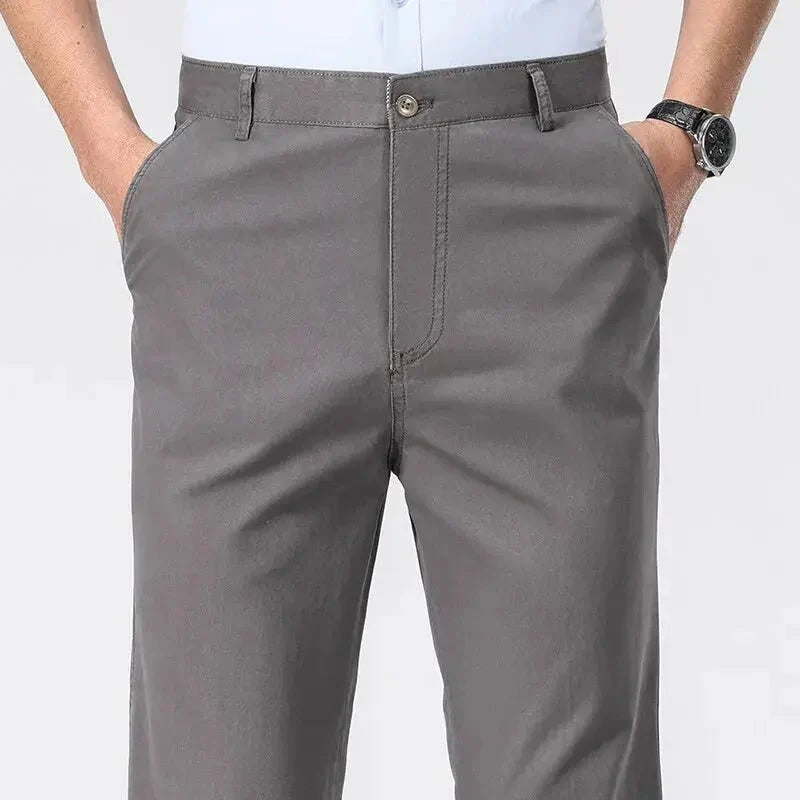 Business Casual Pants for Office (Black, Khaki, Grey, Navy, 29-40)