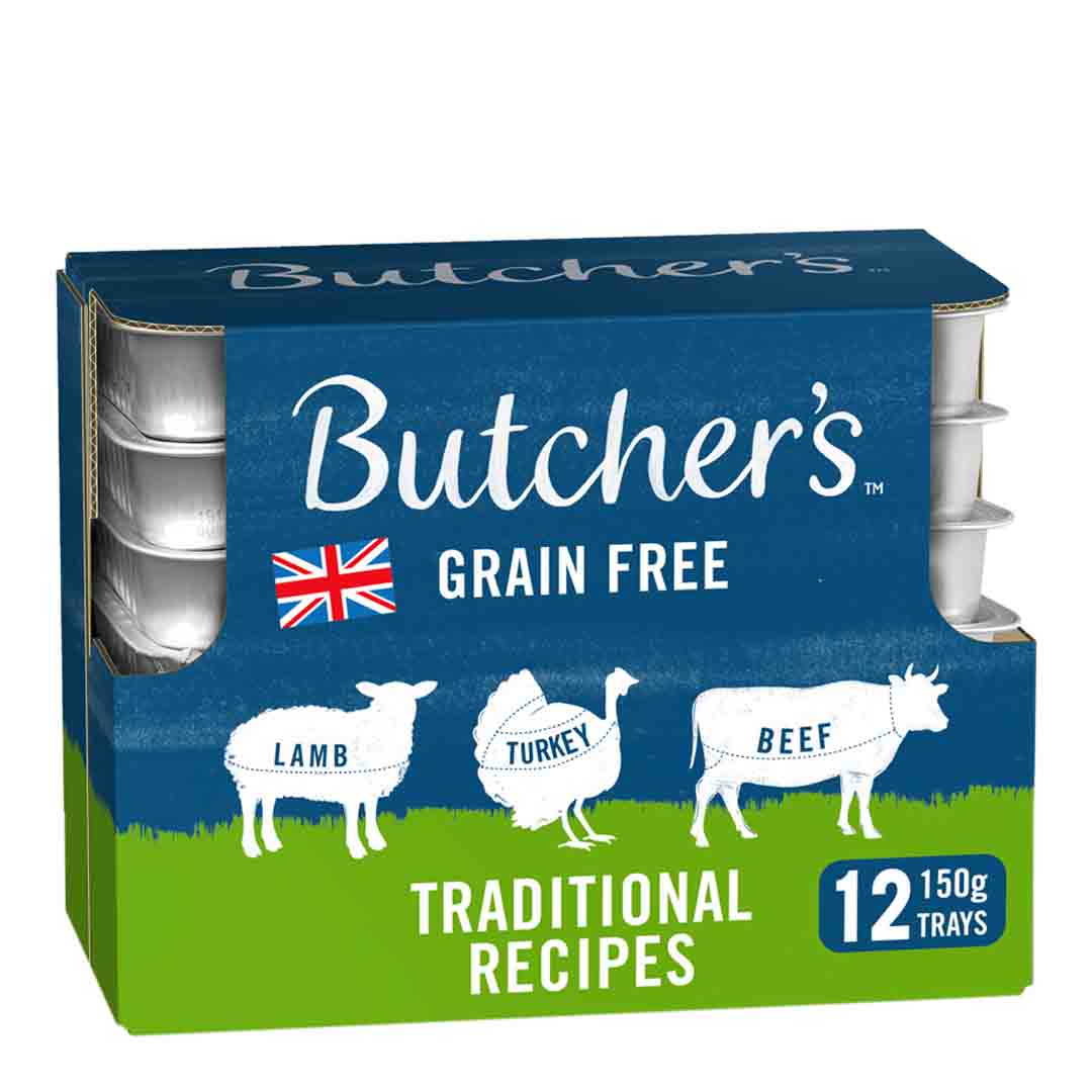 Butcher's Traditional Recipes Dog Food Trays - 12 x 150g / 24 x 150g - Case of 3