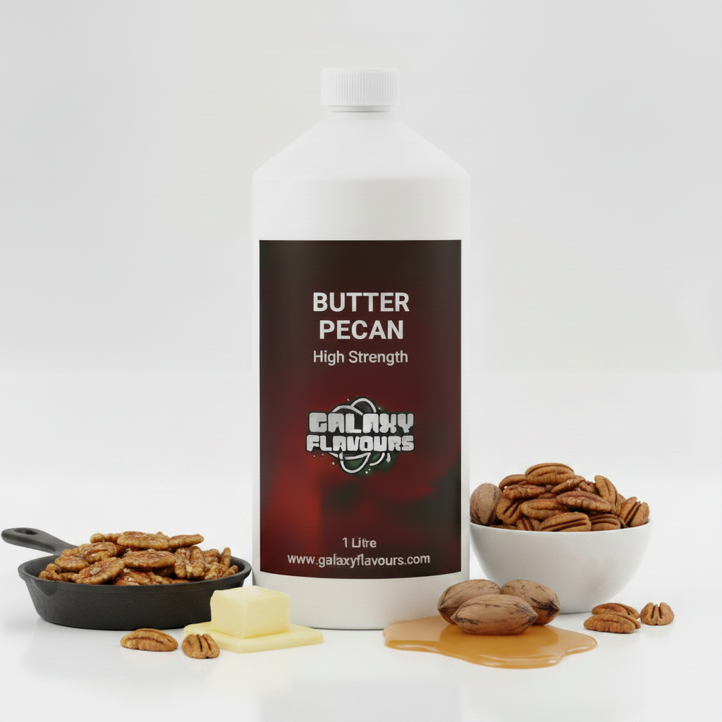 Butter Pecan Food Flavouring - Professional High Strength - 1 Litre