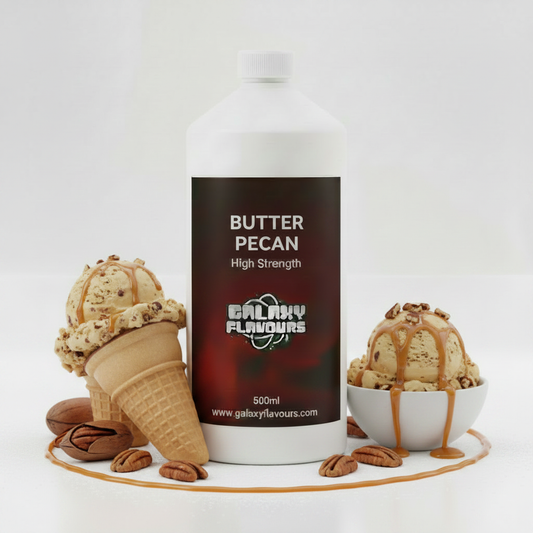 Butter Pecan Food Flavouring - Professional High Strength - 500ml