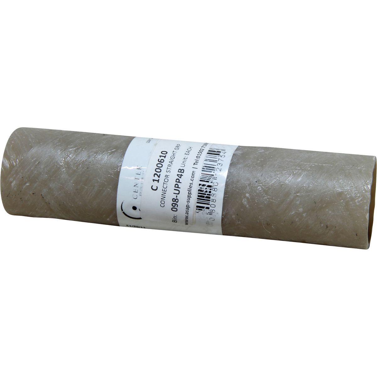 Centek Straight GRP Exhaust Hose Connector (45mm Hose / 175mm Length)