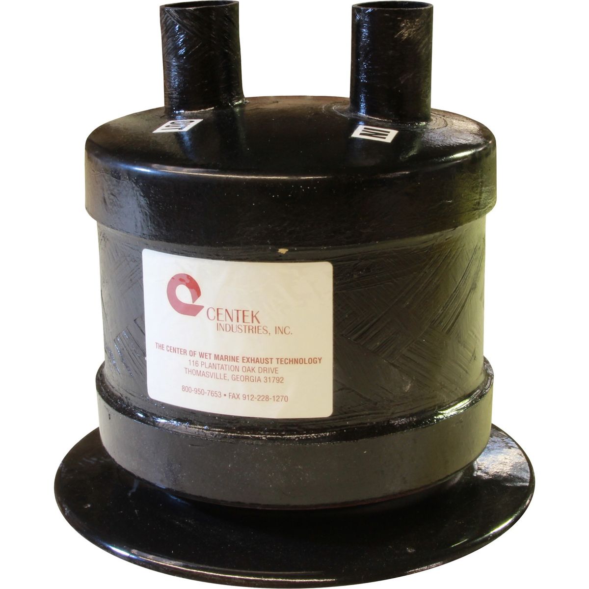 Centek Vernalift GRP Exhaust Waterlock (41mm Top In - 41mm Top Out)