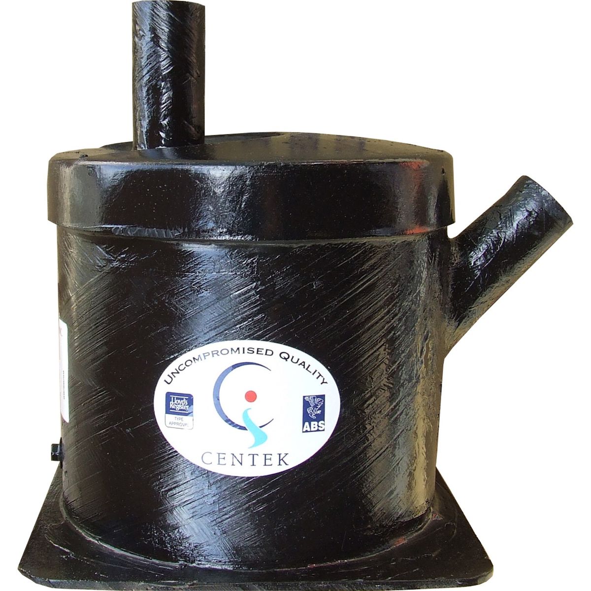 Centek GRP Exhaust Waterlock (Side Angle In - Top Out / 38mm Hose)