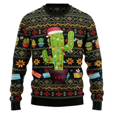 Men's 3D Digitally Printed Athletic Loose-fit Long-sleeve Crewneck Hoodie