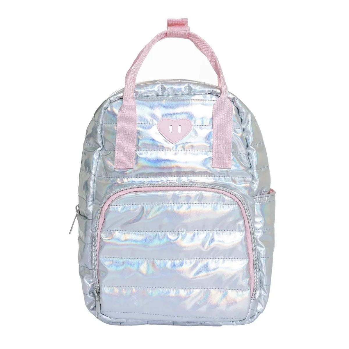 HelloBaby Heart Print Zip-Up Kids Bag (One Size)