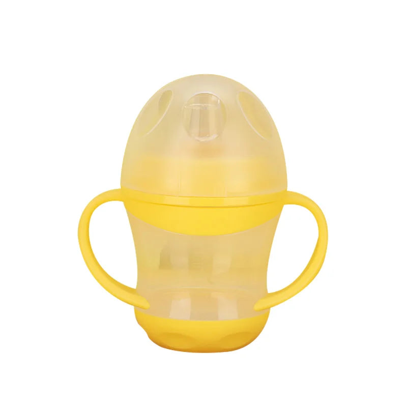 PP Baby Training Cups 160ml - Ergonomic Handles & Suction Base