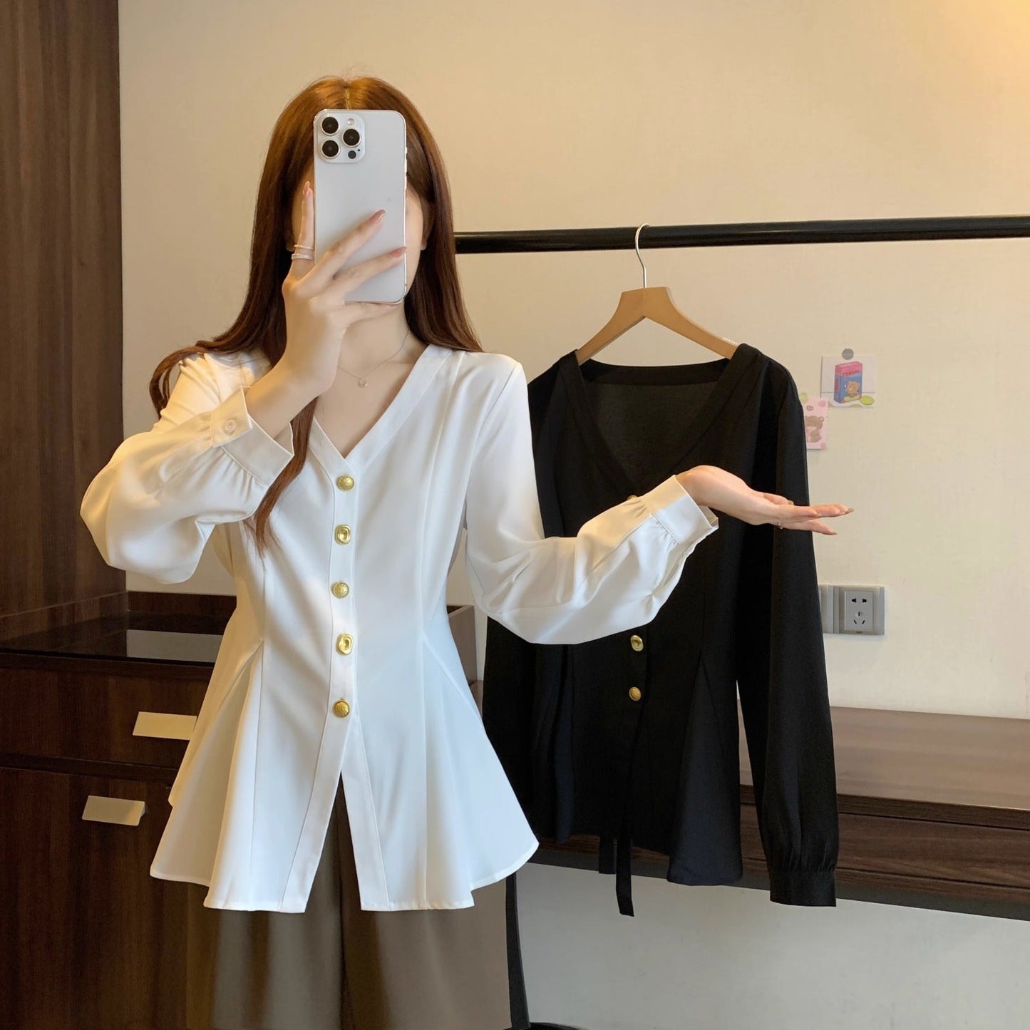 Stylish And Versatile Button-down Commuter Shirt