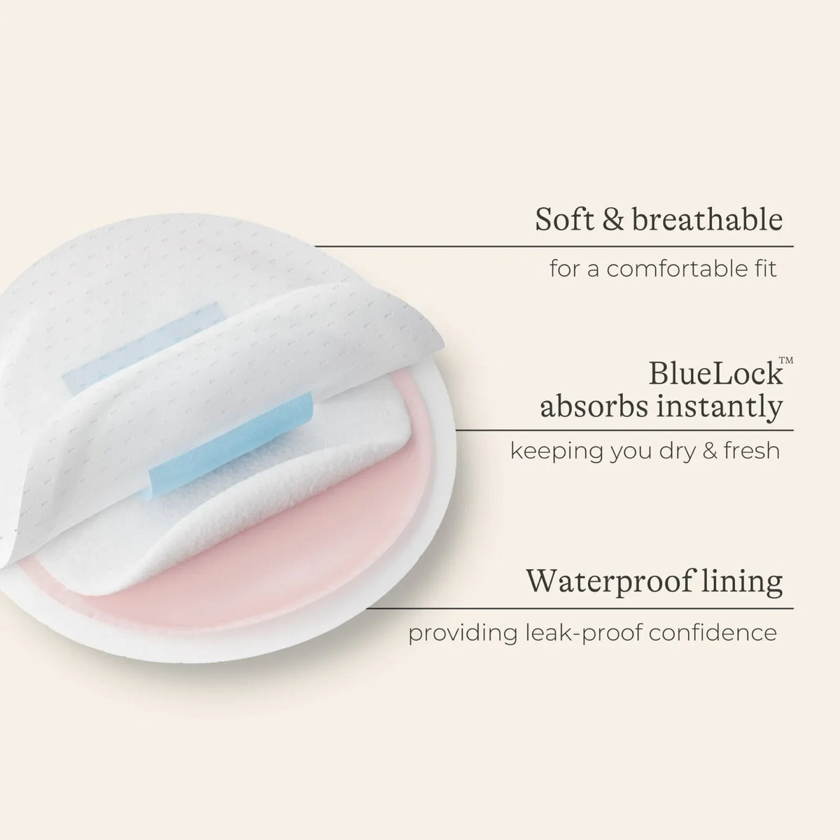 Lansinoh Ultra Thin Stay Dry Nursing Breast Pads 60 pcs