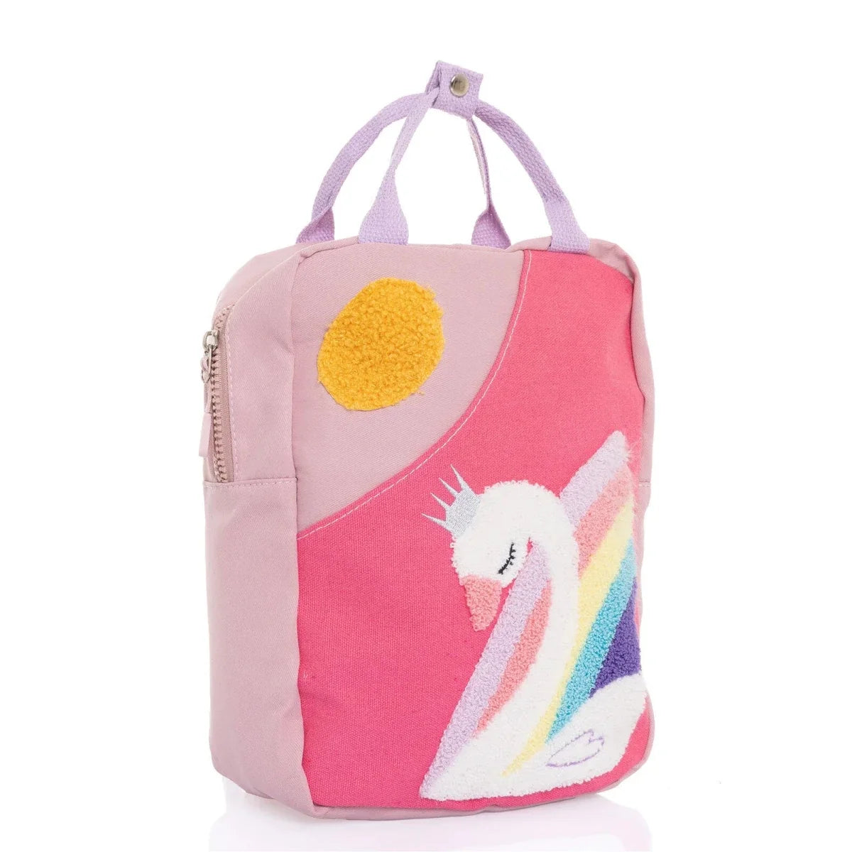 HelloBaby Swan Embroidered Kids Bag (One Size)