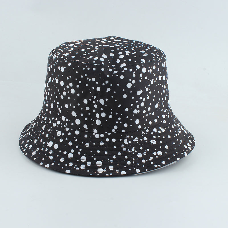 Printed Fisherman Hat Double-sided Can Wear Colorful Triangle Basin Hat