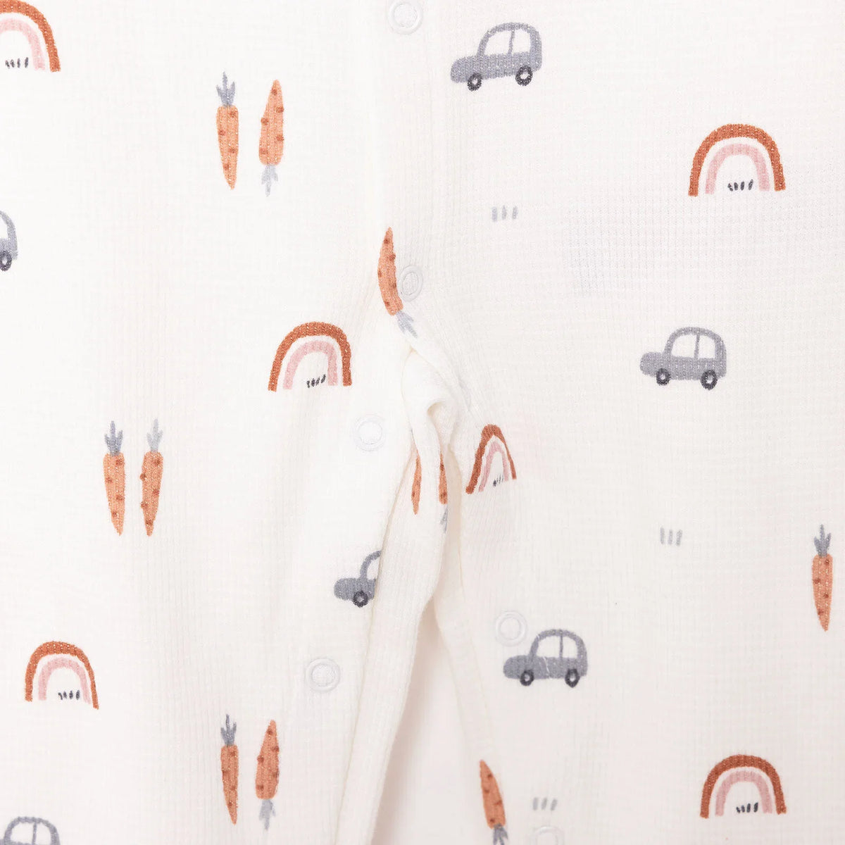 HelloBaby Long Sleeve Baby Sleepsuit with Feet (Newborn to 9 Months)