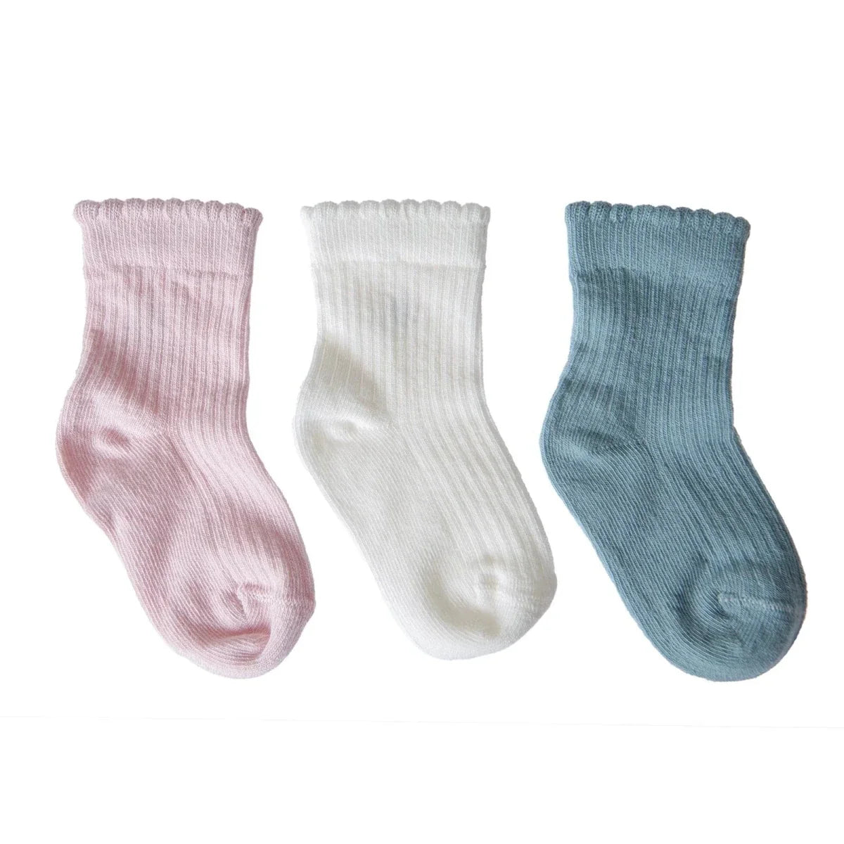 HelloBaby 3 Pack Floral Print Ankle Baby Socks (Newborn to 4-5 Years)