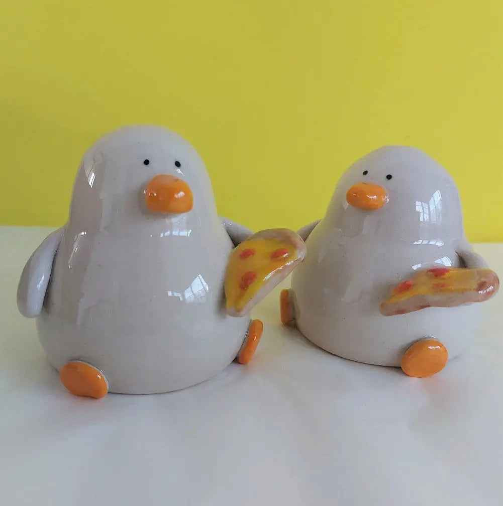 Naomi with the Pepperoni (Pizza Duck)