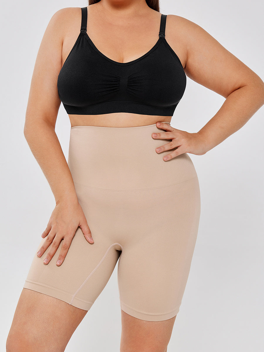 High Waisted Body Shaper Shorts