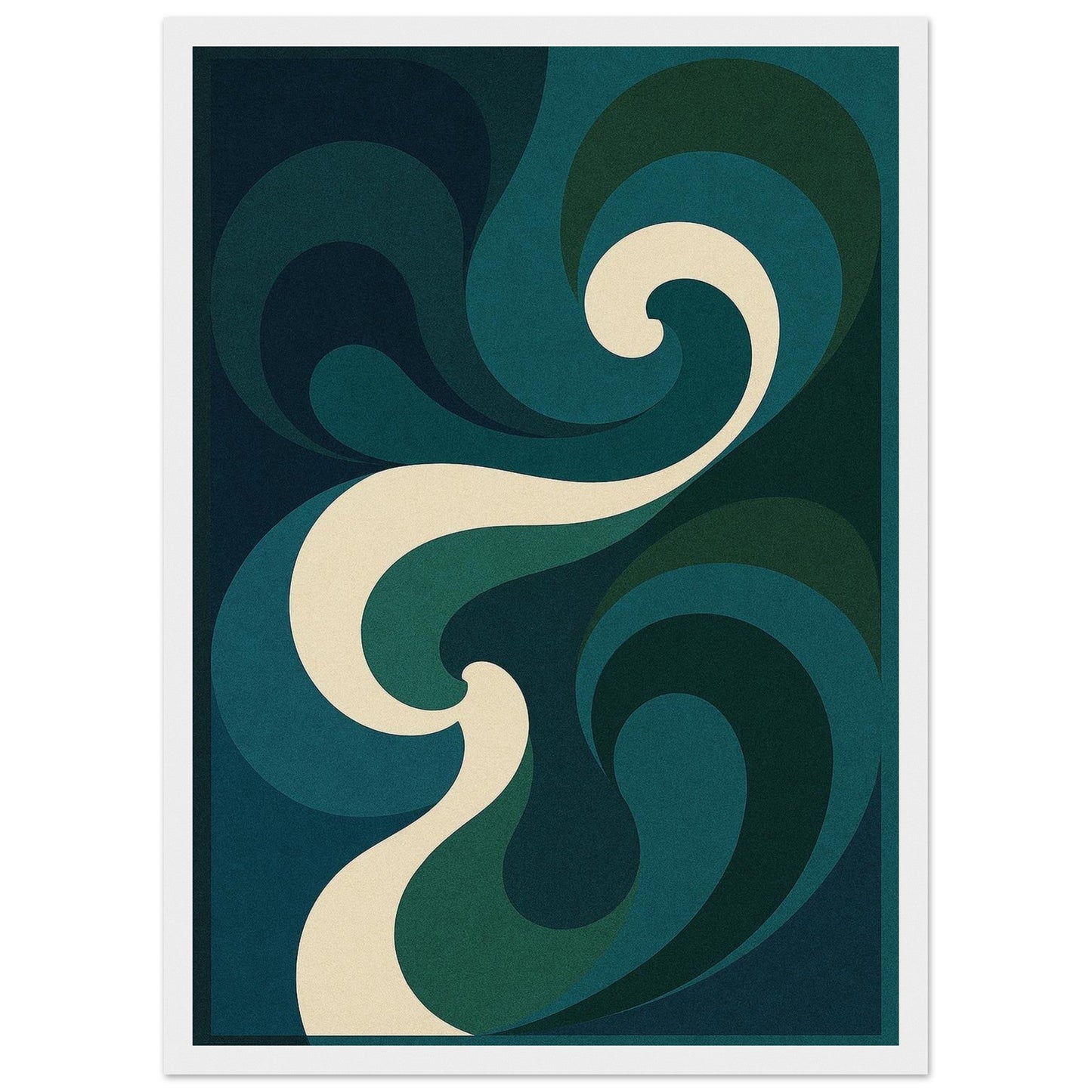 Abstract Awaken - Premium Matte Paper Wooden Framed Poster