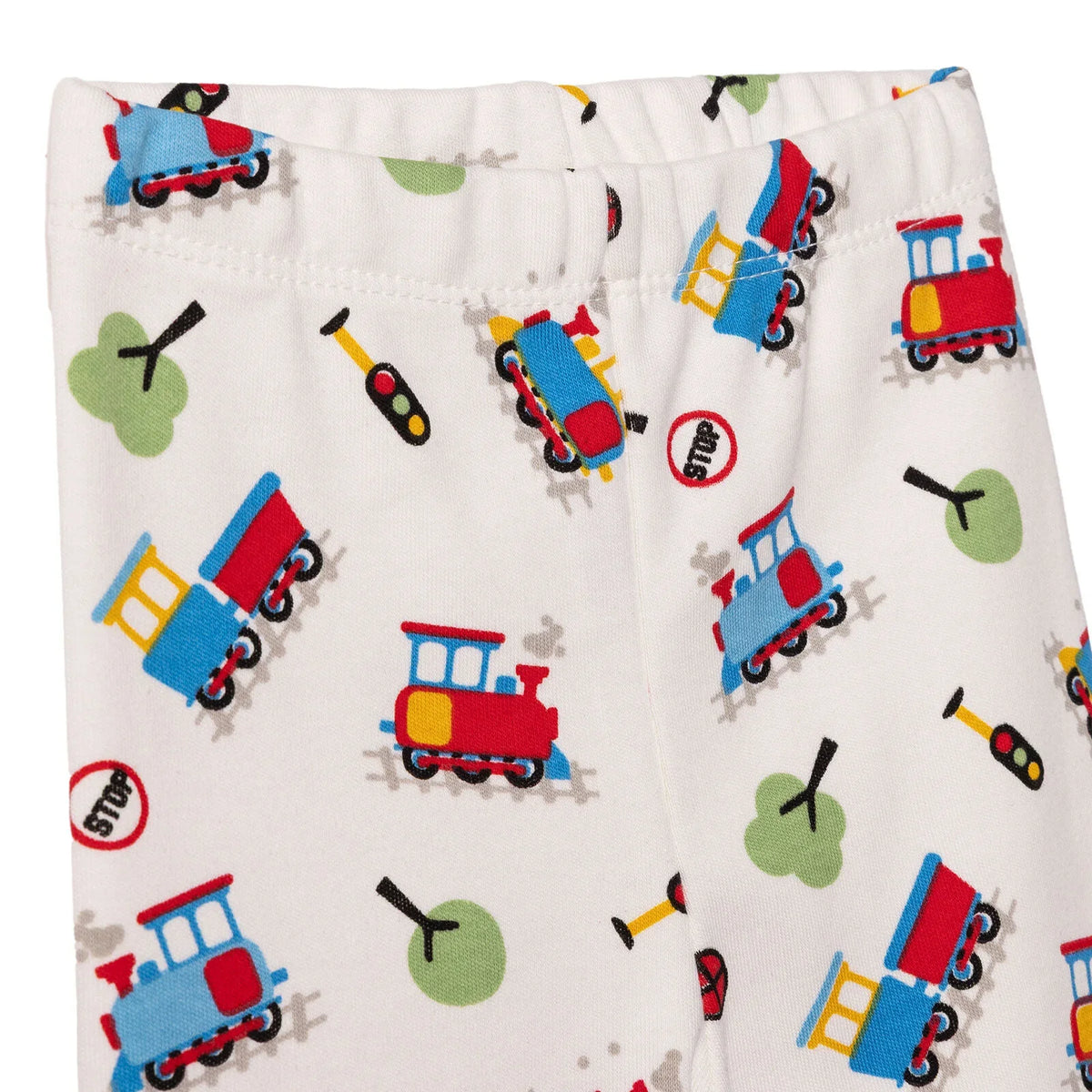 HelloBaby Train Print Long Sleeve Baby Pyjama Set (3-6 Months to 4 Years)
