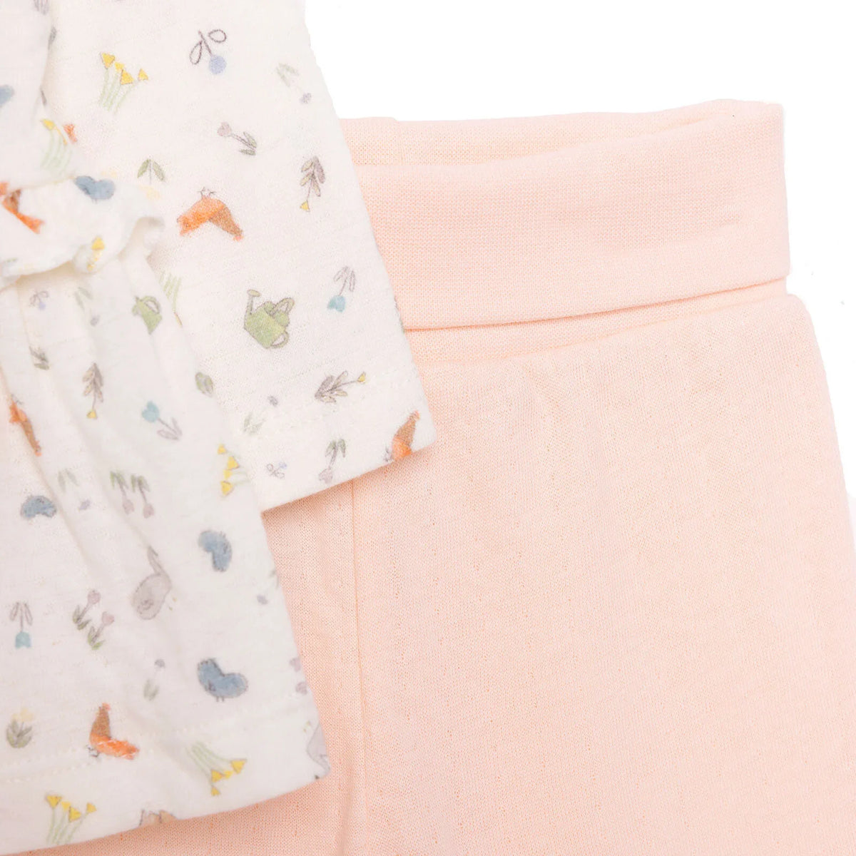 Bebetto Baby Cardigan & Footed Leggings Set (Newborn to 9 Months)