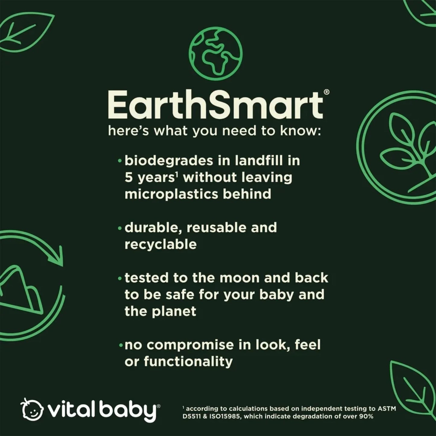 Vital Baby Nourish Perfectly Simple Bowl Pack of 5