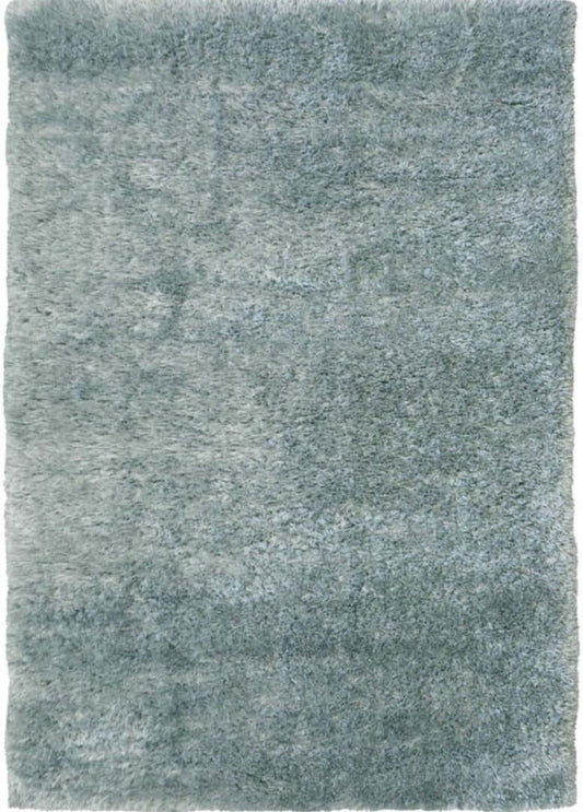 Lagom Duck Egg Blue Shaggy Rug