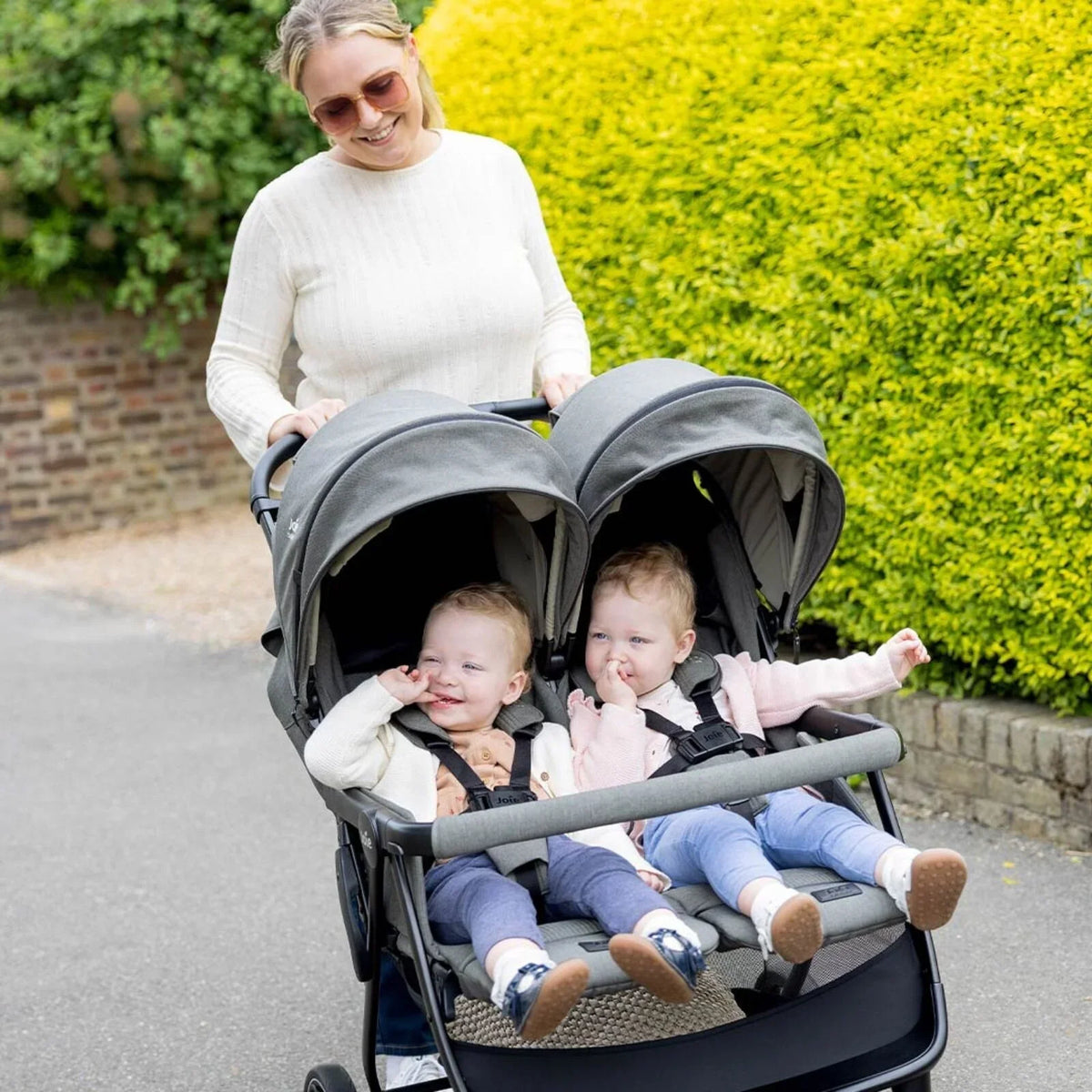 Joie Estrella Signature Double Stroller - Evergreen