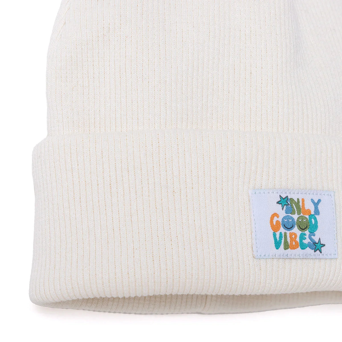 HelloBaby "Good Vibes Only" Slogan Baby Beanie (12 Months to 1-4 Years)