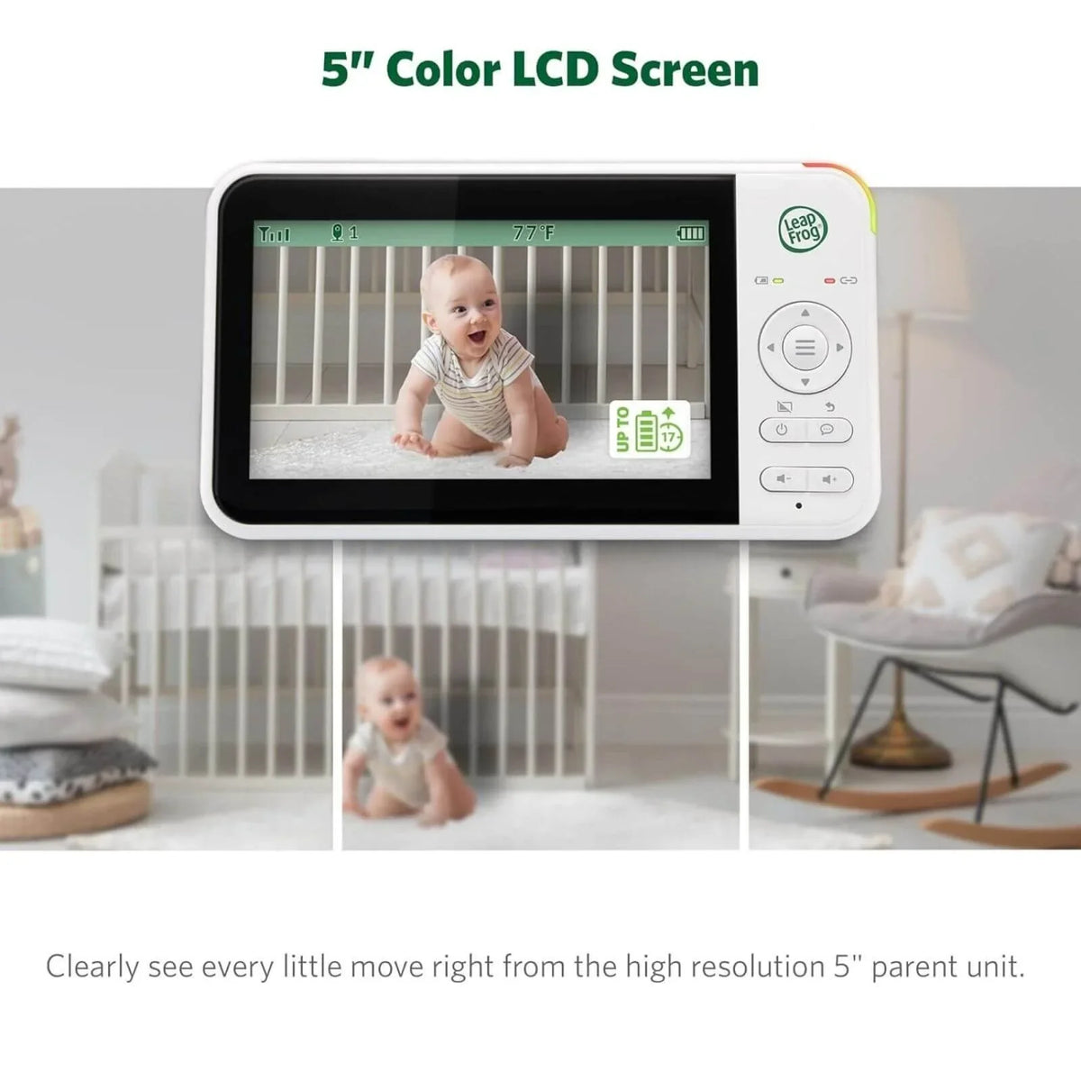 LeapFrog LF2415 5" Night Light Video Monitor