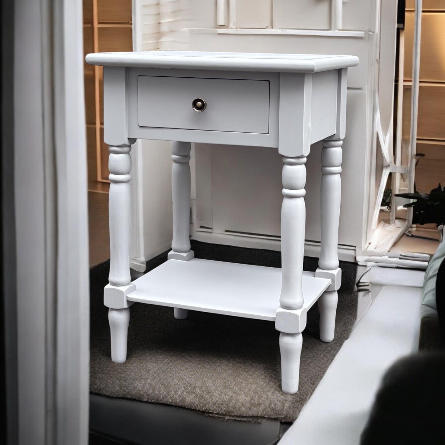 65CM 1 DRAWER SIDE TABLE
