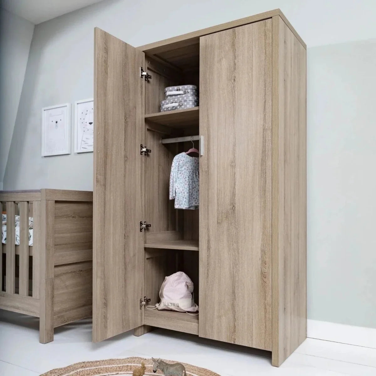 Tutti Bambini Modena 3 pcs Room Set - Oak