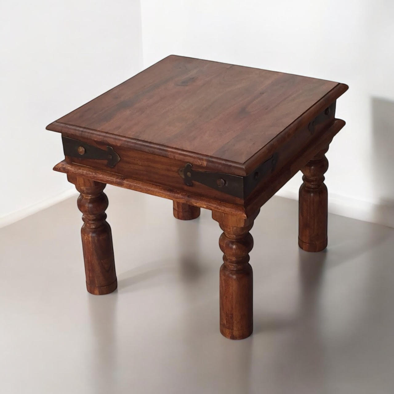 45CM WOODEN SQUARE TABLE