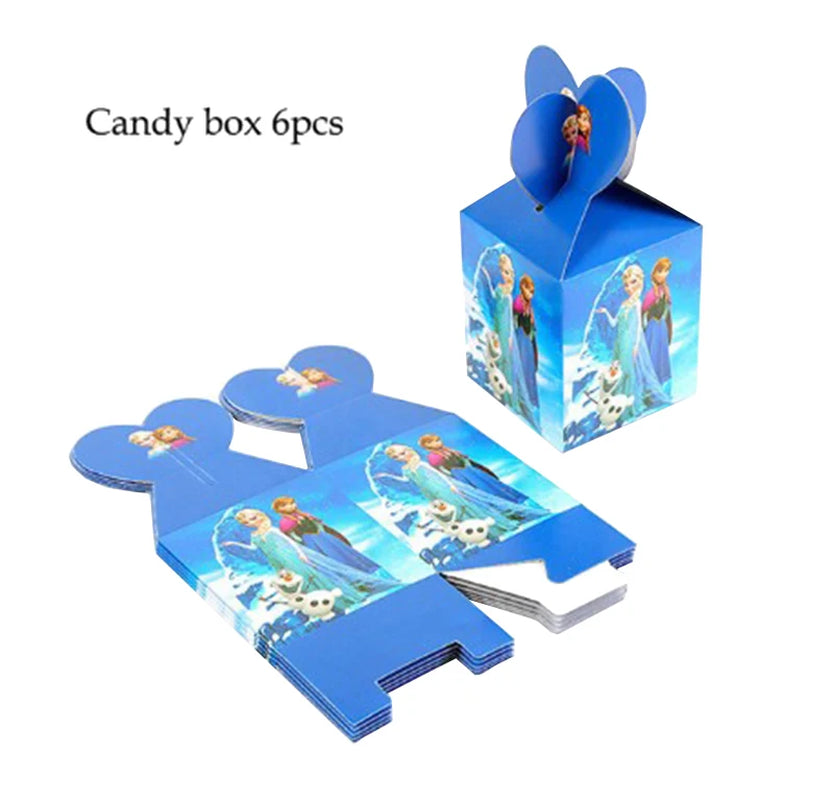 Frozen Anna Elsa Party Supplies – Disposable Plates Cups Napkins Balloons
