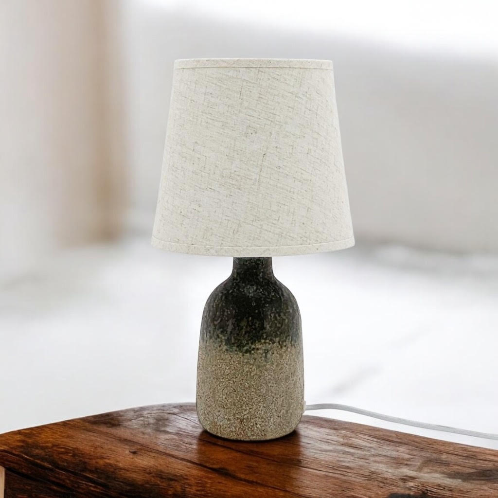 52CM HAND FINISHED LAMP AND SHADE