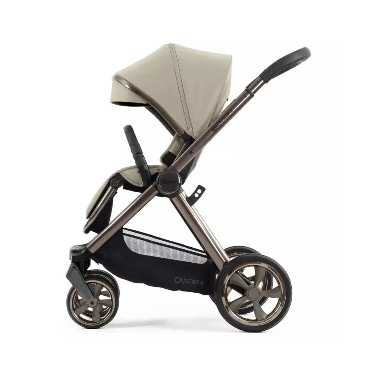 Oyster 4 Single Stroller - Buttermilk