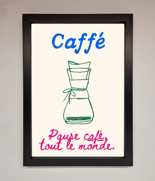 Caffe Art Framed Print