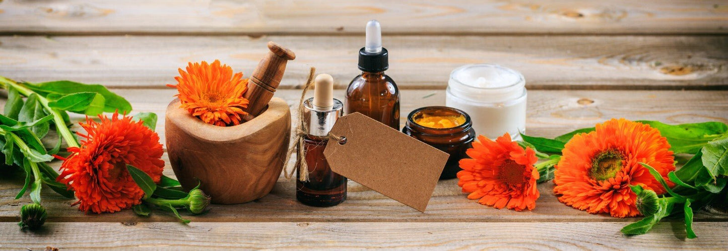 Calendula Cream Ointment Natural Healing Cuts Burns Acne Stretch Marks Handmade
