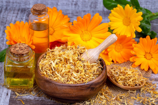 Calendula Cream Ointment Natural Healing Cuts Burns Acne Stretch Marks Handmade