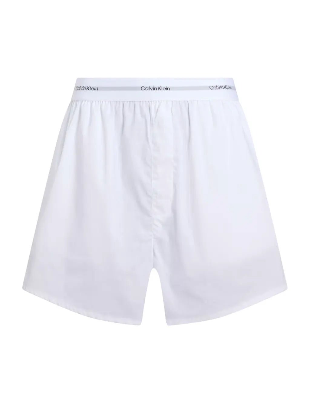 Calvin Klein Logo Pure Cotton Poplin Pyjama Shorts