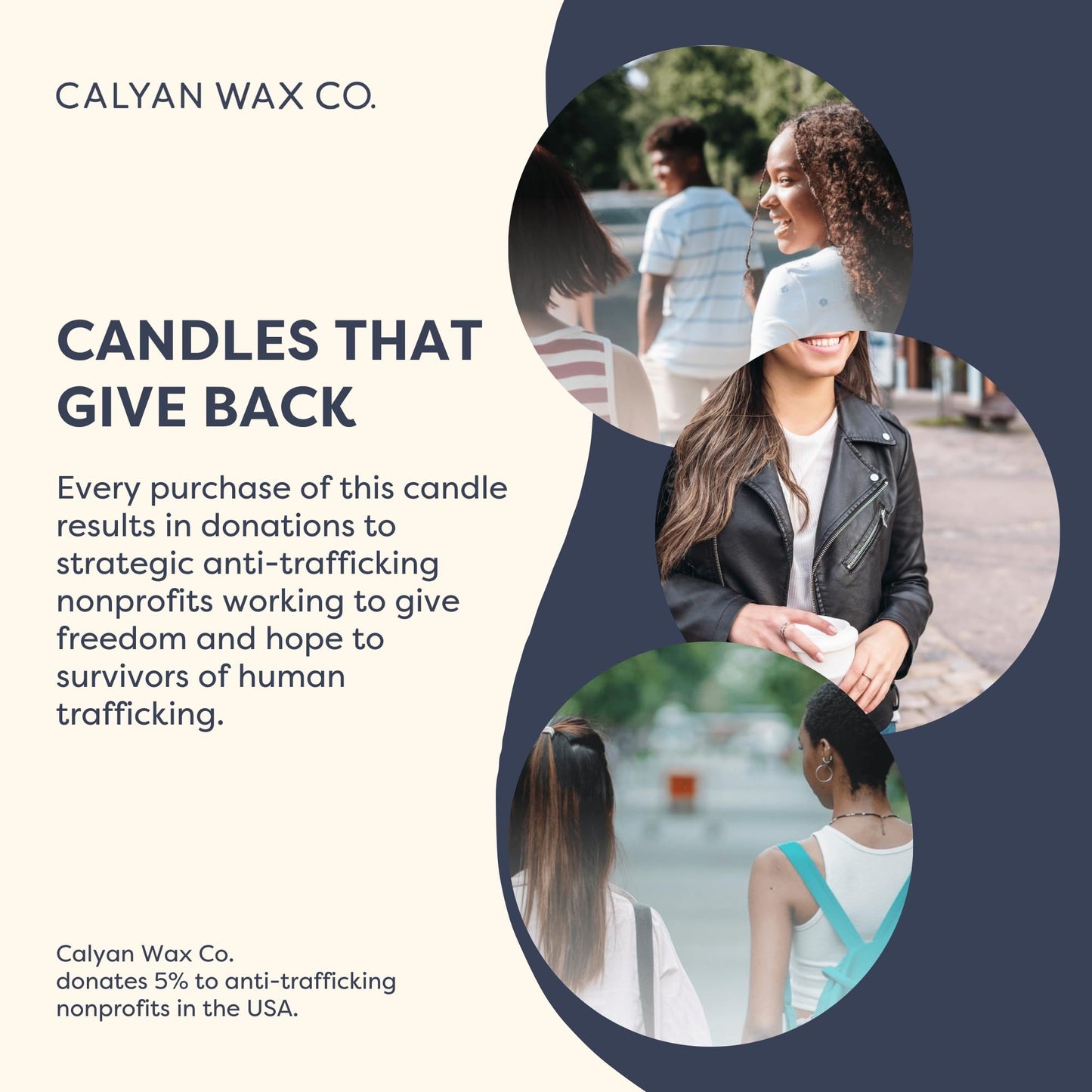 Calyan Wax Co. Cedar & Tobacco Candle - 57 Hour Burn, 7.2oz