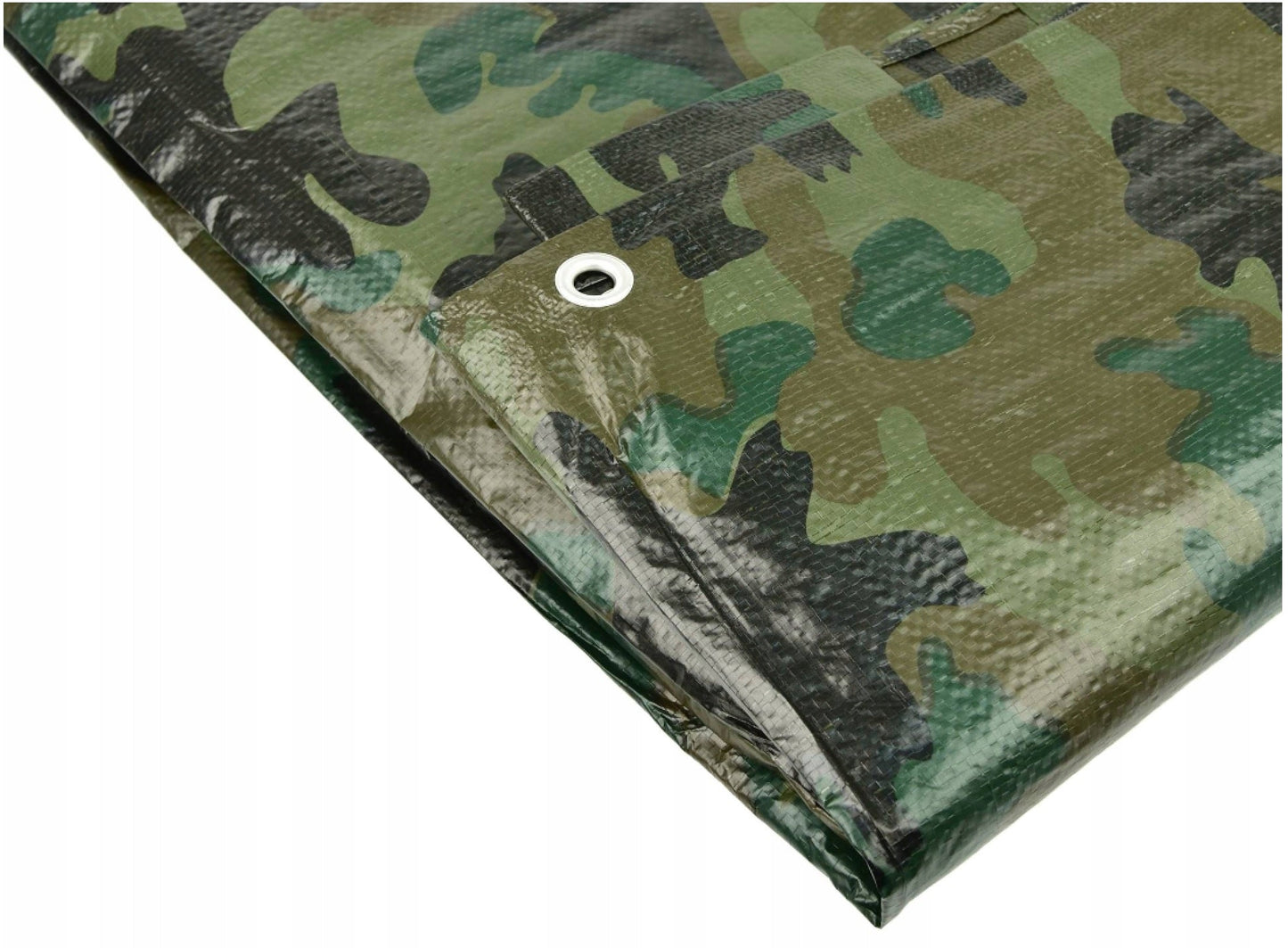 Camouflage M-Grade Tarpaulin 3m x 3m Waterproof Tarpaulin Cover Waterproof Sheet