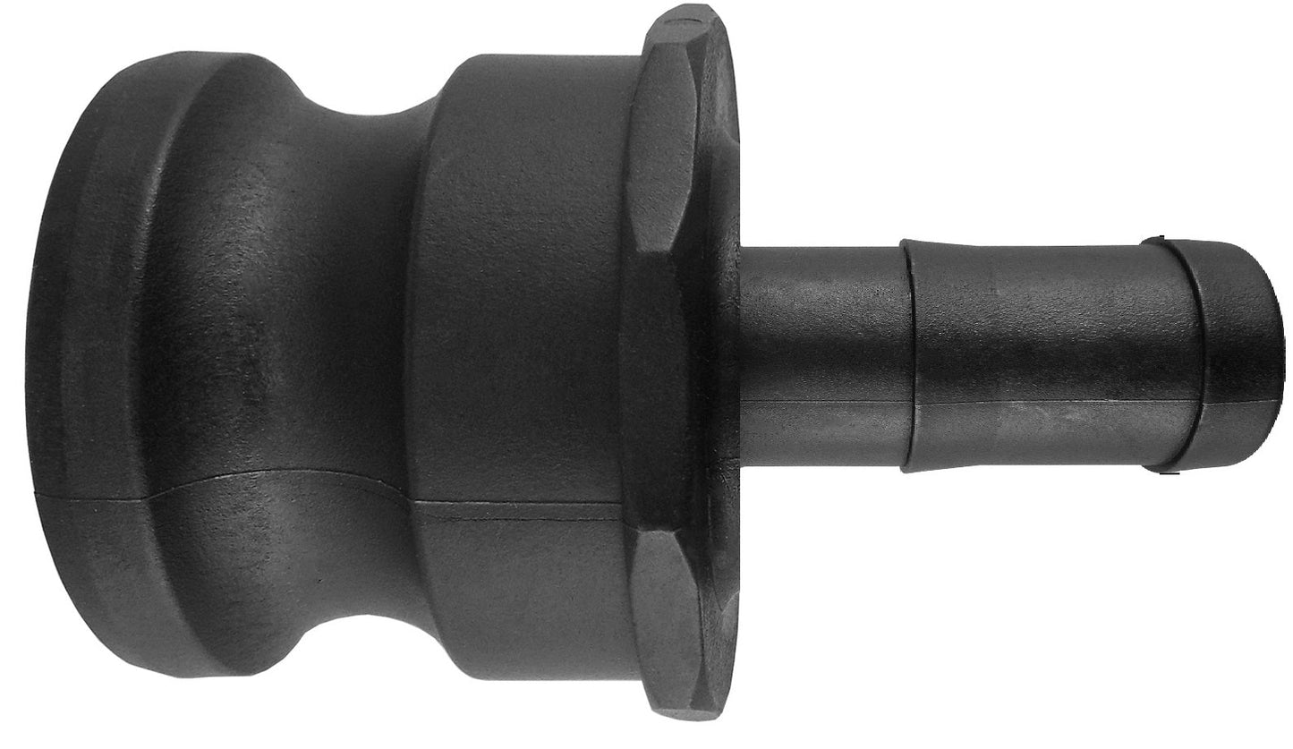 Camlock Type E 2in - 1/2in Barb Stainless Steel Fitting Pipe and Water Fitting