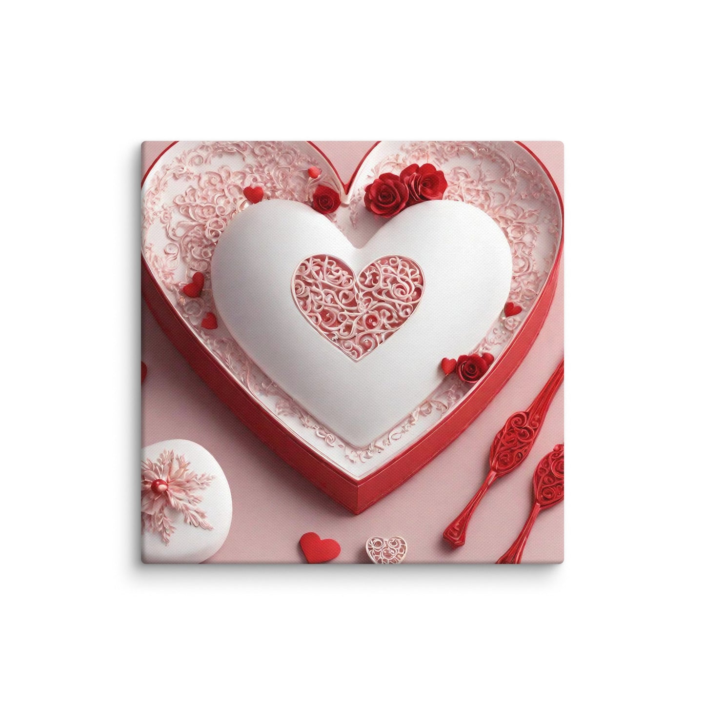 3D Art Canvas Print — AI Wall Art