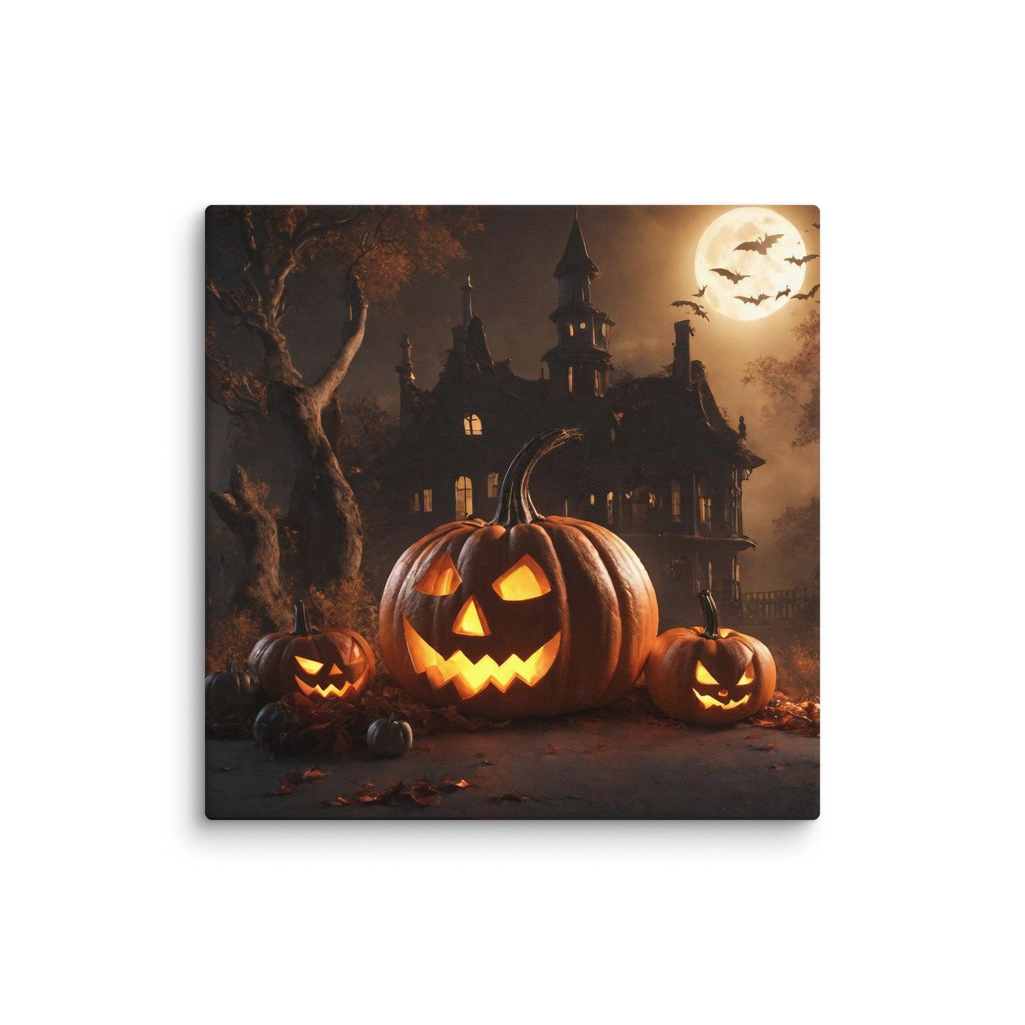 3D Art Canvas Print — AI Wall Art