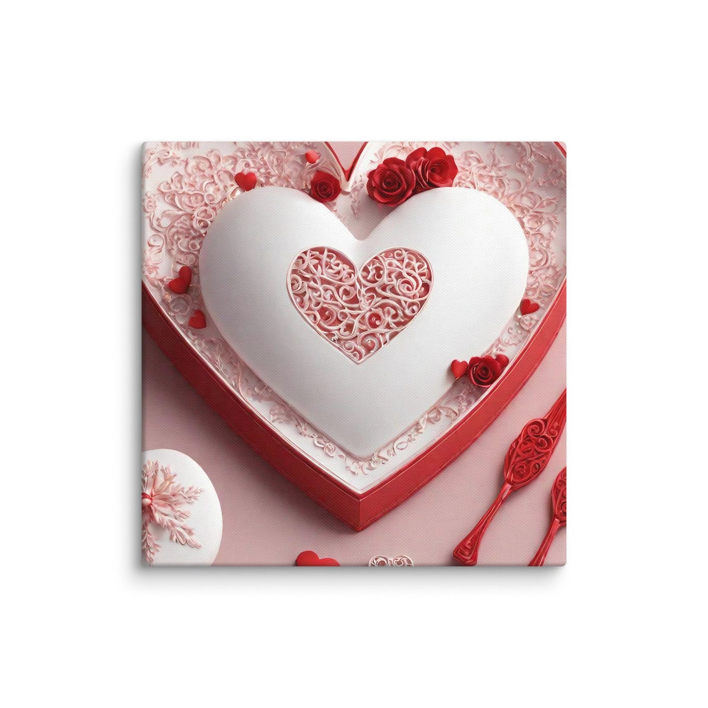 3D Art Canvas Print — AI Wall Art