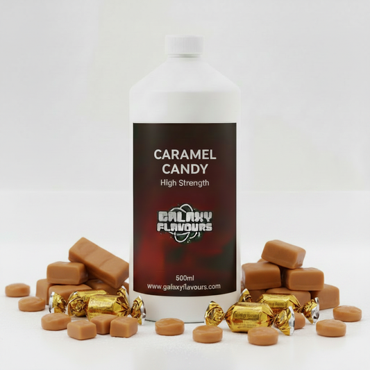 Caramel Candy Food Flavouring - Professional High Strength - 500ml