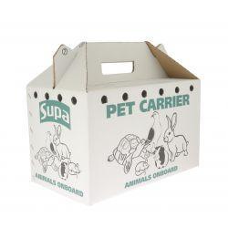 Supa Cardboard Pet Travel Carrier – Medium (Single)
