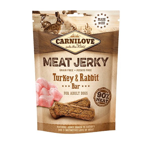 Carnilove Jerky Turkey & Rabbit Bar