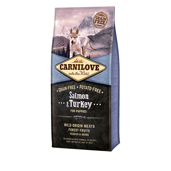 Carnilove Salmon & Turkey Puppy Dry Dog Food